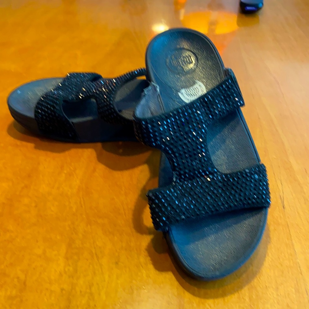 Shiny beaded FitFlops 6